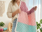 Crochet Baby Blanket Pattern PDF - Sweet Mosaic Geometric Design - 5 Versions Instant Download