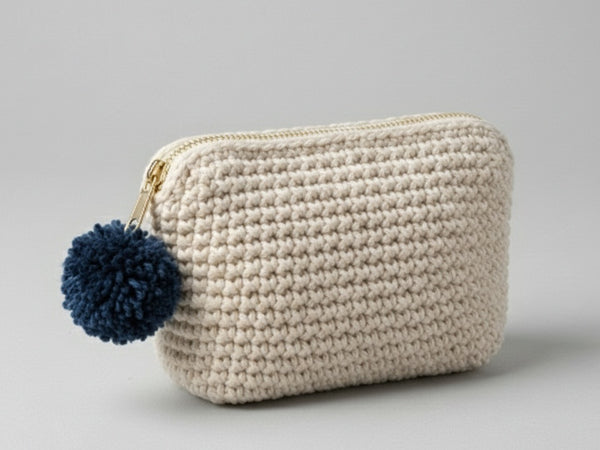 Crochet Pochette Pattern PDF - Chic Nautical Clutch Bag in 5 Versions - Easy Summer Accessory Instant Download