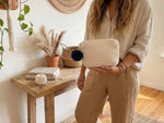 Crochet Pochette Pattern PDF - Chic Nautical Clutch Bag in 5 Versions - Easy Summer Accessory Instant Download