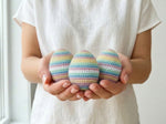 Crochet Easter Egg Pattern - Cheerful Rainbow Spring Decoration for Beginners