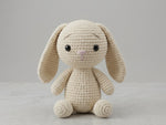 Crochet Bunny Pattern - Adorable Stuffed Bunny Amigurumi Toy for Beginners and Beyond
