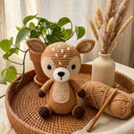 Crochet Deer Amigurumi Pattern - Adorable Woodland Fawn Stuffed Animal