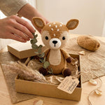 Crochet Deer Amigurumi Pattern - Adorable Woodland Fawn Stuffed Animal