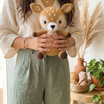 Crochet Deer Amigurumi Pattern - Adorable Woodland Fawn Stuffed Animal