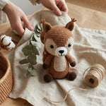 Crochet Squirrel Pattern - Charming Woodland Amigurumi with Bushy Tail and Sweet Expression