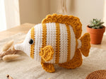 Crochet Fish Pattern - Cheerful Sunny No-Sewing Amigurumi Fish Toy for Nursery Decor